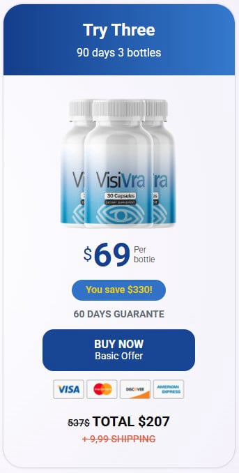 visivra 3 bottles price